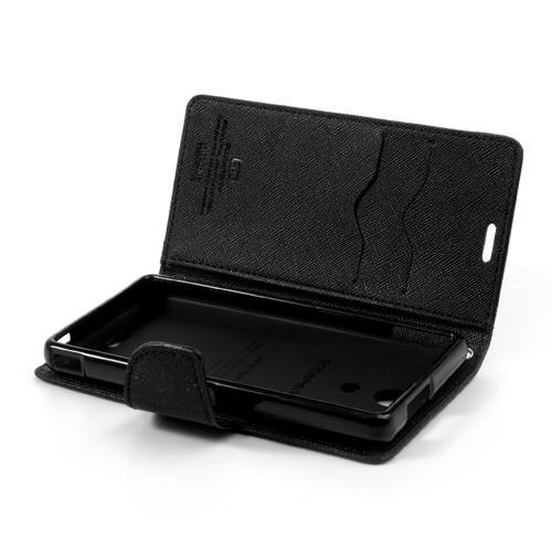 Flip чехол книжка для Sony Xperia ZR черный