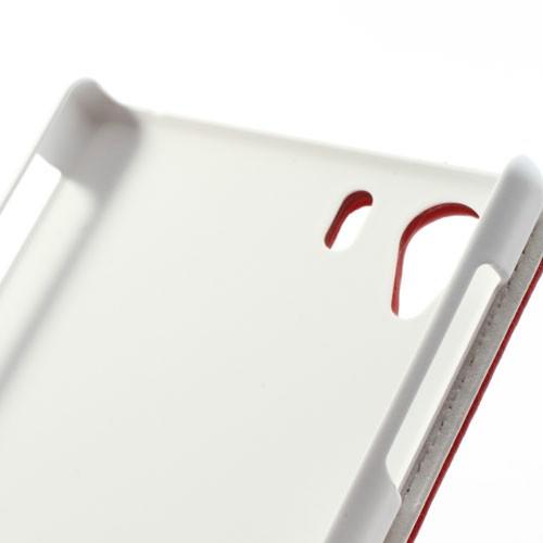 Flip чехол книжка для Sony Xperia Z1 красный