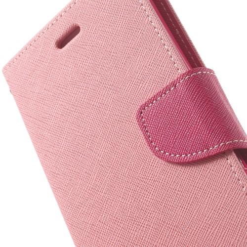 Чехол книжка для Sony Xperia M2 Розовый