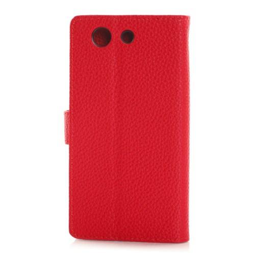 Чехол книжка для Sony Xperia Z3 compact красный