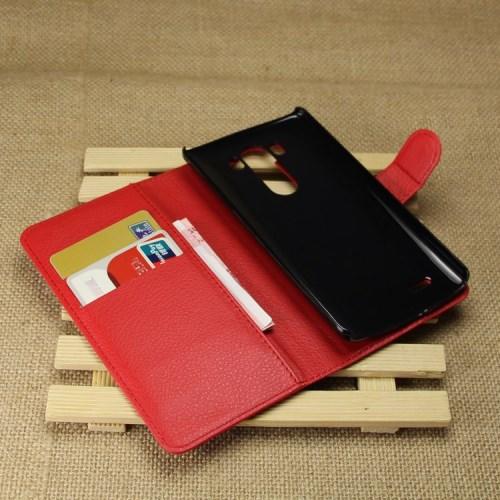 Чехол книжка Flip Case для LG G3 красный