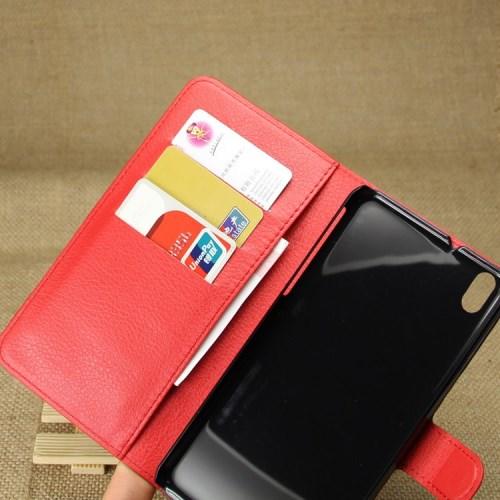 Чехол книжка для HTC Desire 816 красный