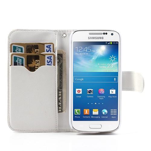 Чехол книжка для Samsung Galaxy S4 mini белый