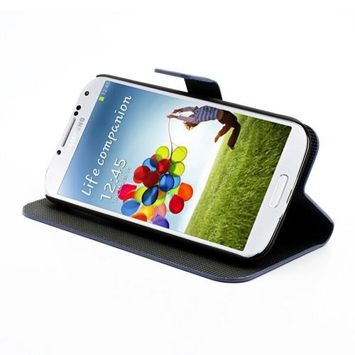 Flip чехол для Samsung Galaxy S4 темно-синий