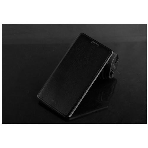 Кожаный чехол книжка для Lenovo Vibe Z черный MOFI