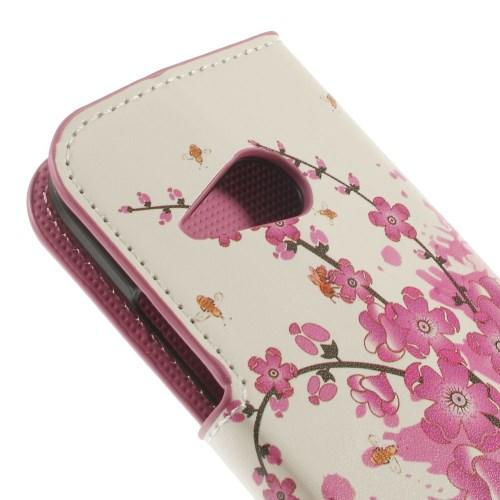 Чехол книжка для HTC One mini 2 Sakura