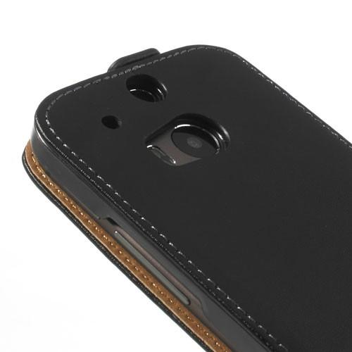Чехол книжка флип для HTC One M8 черный