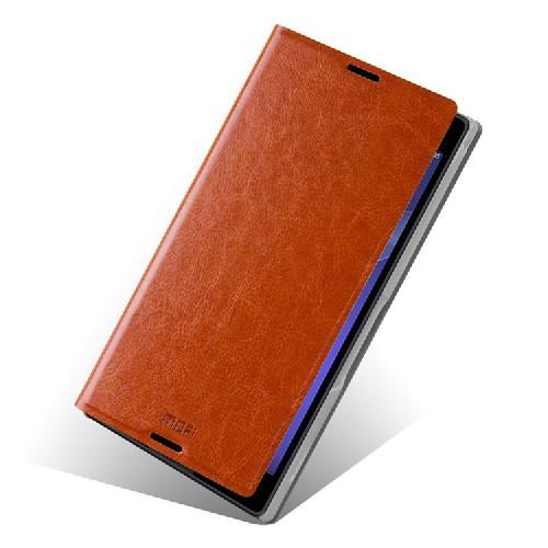 Flip чехол книжка для Sony Xperia T2 Ultra коричневый