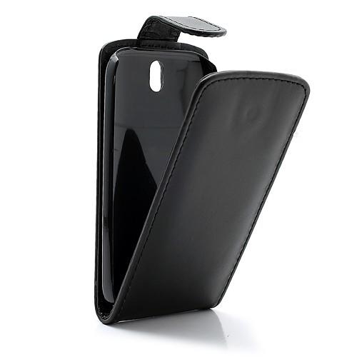 Кожаный чехол книжка для HTC One SV черный Кожаный чехол книжка для HTC One SV черный