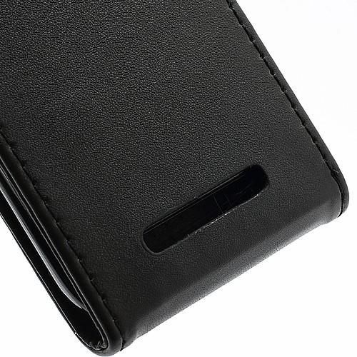 Кожаный чехол книжка для HTC One SV черный Кожаный чехол книжка для HTC One SV черный