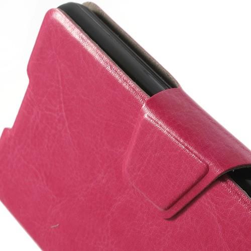 Чехол книжка для Sony Xperia Z1 Compact розовый