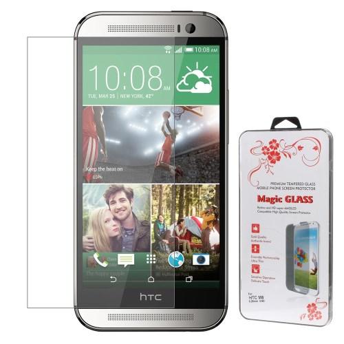 Защитное закаленное стекло для HTC One M8