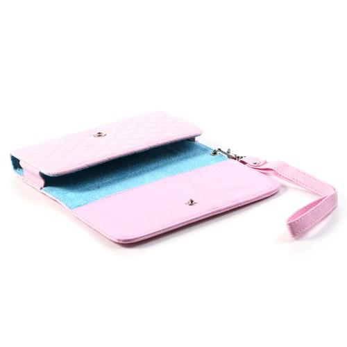 Чехол-футляр для смартфона светло - розовый цвет