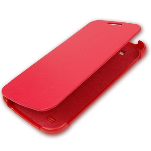 Flip чехол для Samsung Galaxy Premier красный