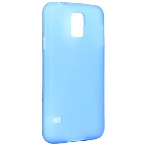 Ультратонкий пластиковый чехол для Samsung Galaxy S5 синий