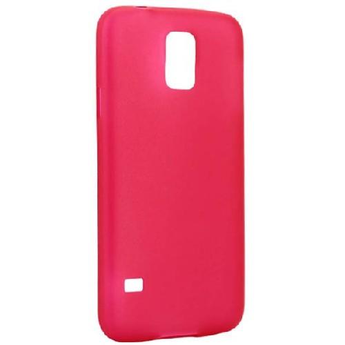 Ультратонкий пластиковый чехол для Samsung Galaxy S5 красный
