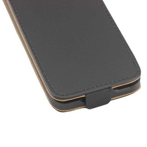 Кожаный чехол книжка для HTC One mini M4 черный