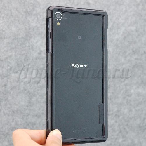 Гибридный бампер для Sony Xperia Z3 - черный
