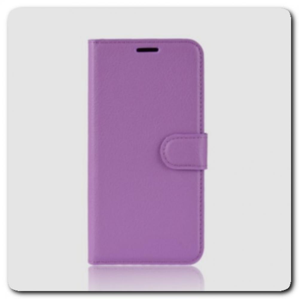 Чехол Книжка Book Wallet с Визитницей и Кошельком для Samsung Galaxy A10 Фиолетовый