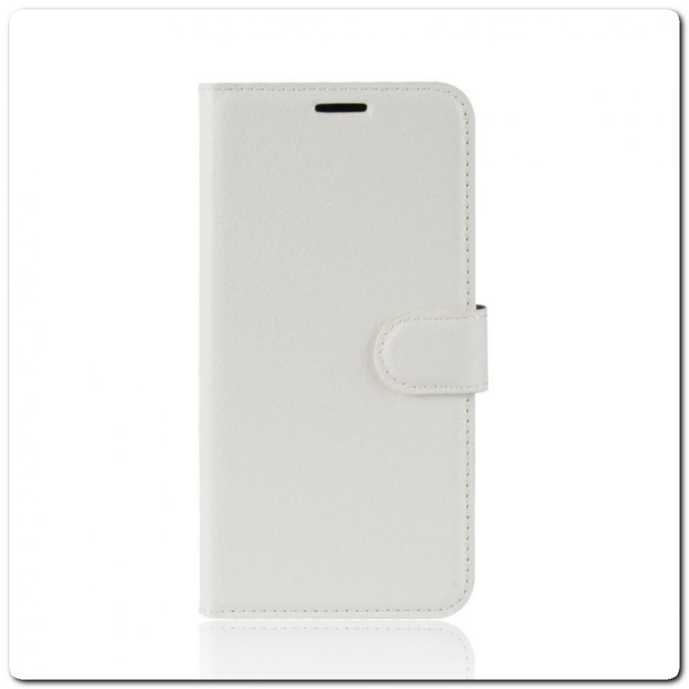 Чехол Книжка Book Wallet с Визитницей и Кошельком для Samsung Galaxy A70 Белый