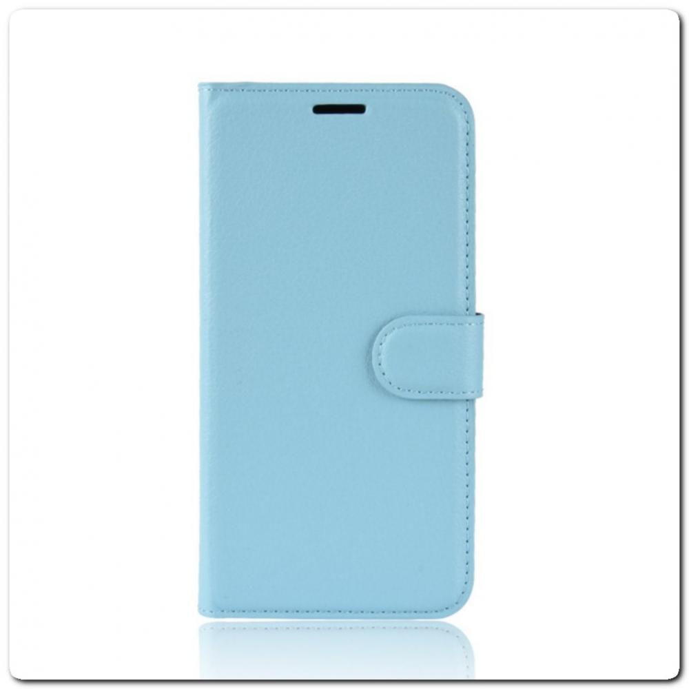 Чехол Книжка Book Wallet с Визитницей и Кошельком для Samsung Galaxy A70 Синий
