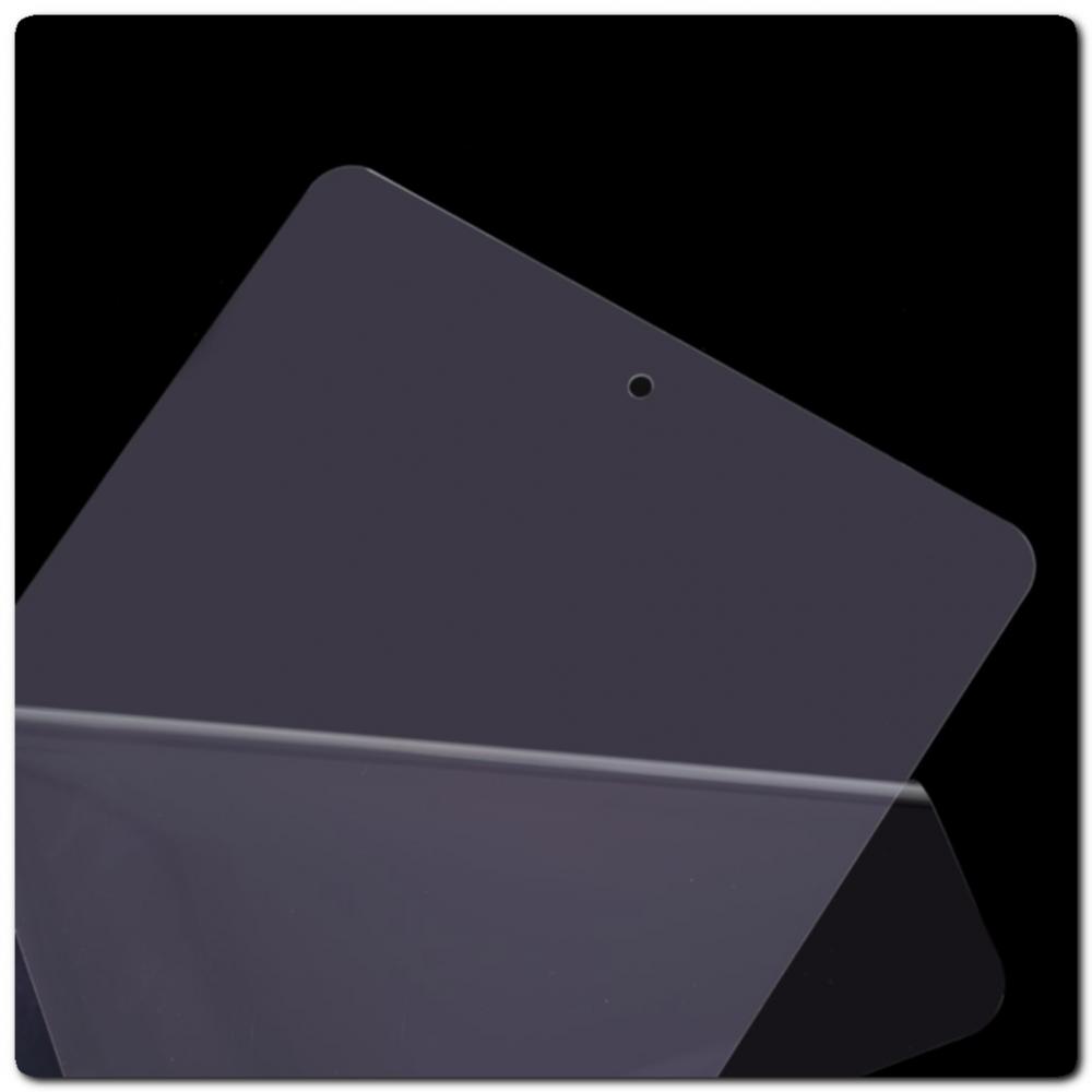 Закаленное Защитное Противоударное DF Стекло для iPad Air 2019 с Олеофобным Покрытием Черное