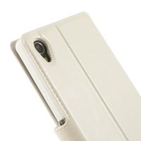 Flip чехол книжка для Sony Xperia Z1 белый Bosilang