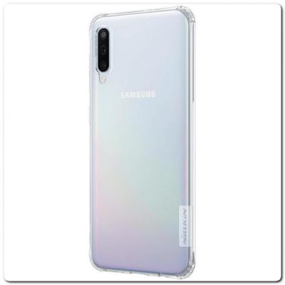 Нескользящий Чехол Nillkin Nature для Мобильного Телефона Samsung Galaxy A50 Белый