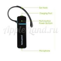 Беспроводная Bluetooth гарнитура Padmate BH150 с шумоподавлением с поддержкой 2 телефонов