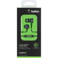 Гарнитура Belkin PureAV наушники с микрофоном чёрный