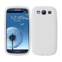 Силиконовый бампер чехол для Samsung Galaxy S3 белый