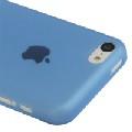 Ультратонкий пластиковый чехол для iPhone 5C Синий