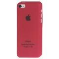 Купить Ультратонкий пластиковый чехол для iPhone 5C Красный на Apple-Land.ru