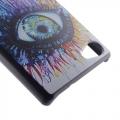 Чехол кейс для Sony Xperia Z5 Compact пластиковый с орнаментом Colorful Eye