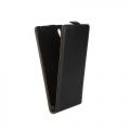 Купить Вертикальный флип чехол для Sony Xperia Z5 / Z5 Dual - черный на Apple-Land.ru