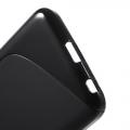 Силиконовый чехол для LG Nexus 5X черный S-образный