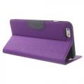Чехол книжка для iPhone 6 Plus фиолетовый Mercury Case On