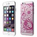 Купить Силиконовый чехол для iPhone 6 с розовым орнаментом на Apple-Land.ru