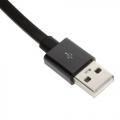 USB дата-кабель Lightning 8pin YELLOWKNIFE черный