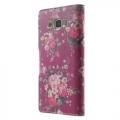 Чехол книжка для Samsung Galaxy A5 Rose Flower Pattern