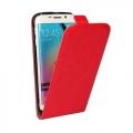 Купить Чехол книжка Down Flip для Samsung Galaxy S6 edge красный на Apple-Land.ru