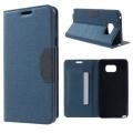 Купить Flip чехол книжка для Samsung Galaxy Note 5 синий Mercury CaseOn на Apple-Land.ru