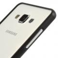 Металлический ультратонкий бампер для Samsung Galaxy A5 чёрный