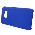 Купить Кейс чехол для Samsung Galaxy S6 edge пластиковый - синий на Apple-Land.ru