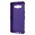 Гибридный противоударный чехол для Samsung Galaxy A5 - фиолетовый