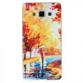 Купить Металлический чехол для Samsung Galaxy A5 с орнаментом Autumn на Apple-Land.ru