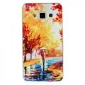 Купить Металлический чехол для Samsung Galaxy A3 с орнаментом Autumn на Apple-Land.ru
