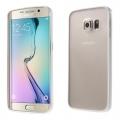 Купить Гибридный чехол для Samsung Galaxy S6 Edge Прозрачный матовый и Белый на Apple-Land.ru