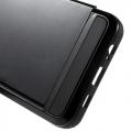 Защитный чехол с отделением для карточки для Samsung Galaxy S6 Edge+ черный