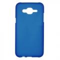 Купить Матовый силиконовый чехол для Samsung Galaxy J5 синий на Apple-Land.ru